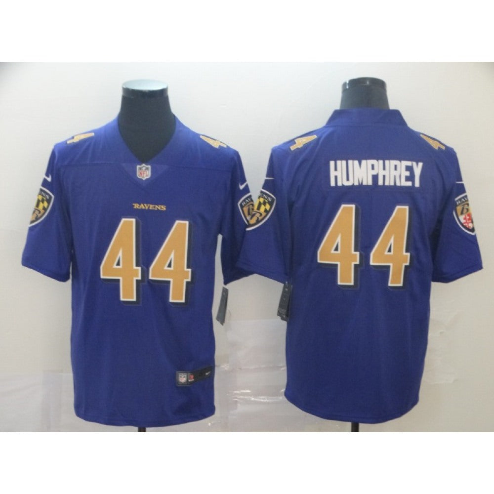 Men's Baltimore Ravens #44 Marlon Humphrey Purple Color Rush Limited NFL Jersey 