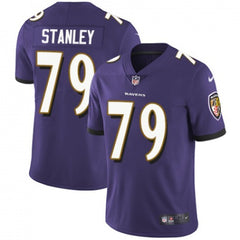 Men's Baltimore Ravens #79 Ronnie Stanley Purple Vapor Untouchable Limited Stitched NFL Jersey 