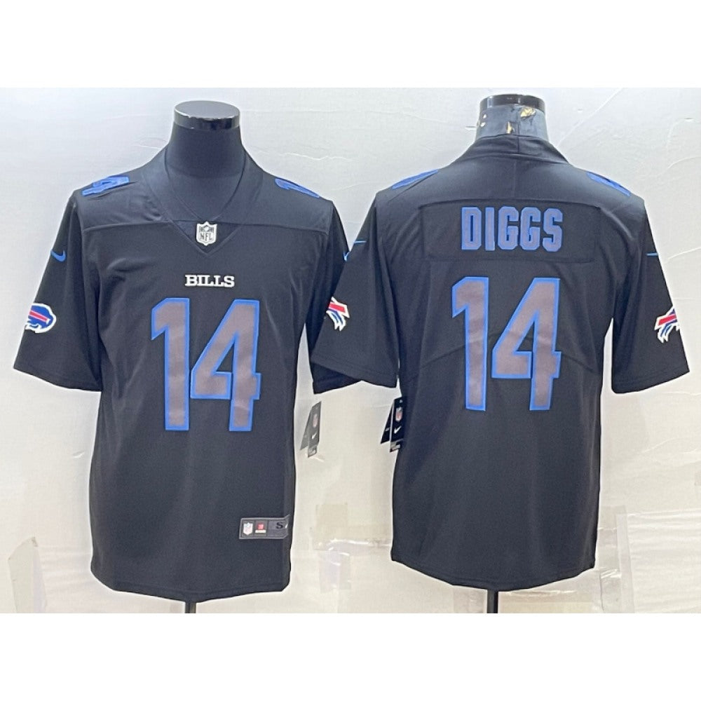 Men's Buffalo Bills #14 Stefon Diggs Black 2018 Impact Limited Stitched Jersey 
