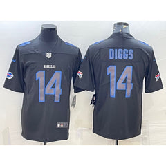 Men's Buffalo Bills #14 Stefon Diggs Black 2018 Impact Limited Stitched Jersey 