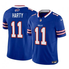 Men's Buffalo Bills #11 Deonte Harty Blue 2023 F.U.S.E. Vapor Untouchable Limited Stitched Jersey 