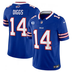 Men's Buffalo Bills #14 Stefon Diggs Blue 2023 F.U.S.E. With 3-Star C Patch Vapor Untouchable Limited Stitched Jersey 