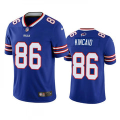 Men's Buffalo Bills #86 Dalton Kincaid Blue 2023 F.U.S.E. Draft Vapor Untouchable Limited Stitched Jersey 