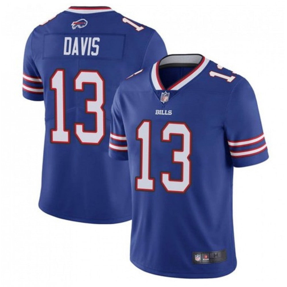 Men's Buffalo Bills #13 Gabriel Davis Blue Vapor Untouchable Limited Stitched Jersey 