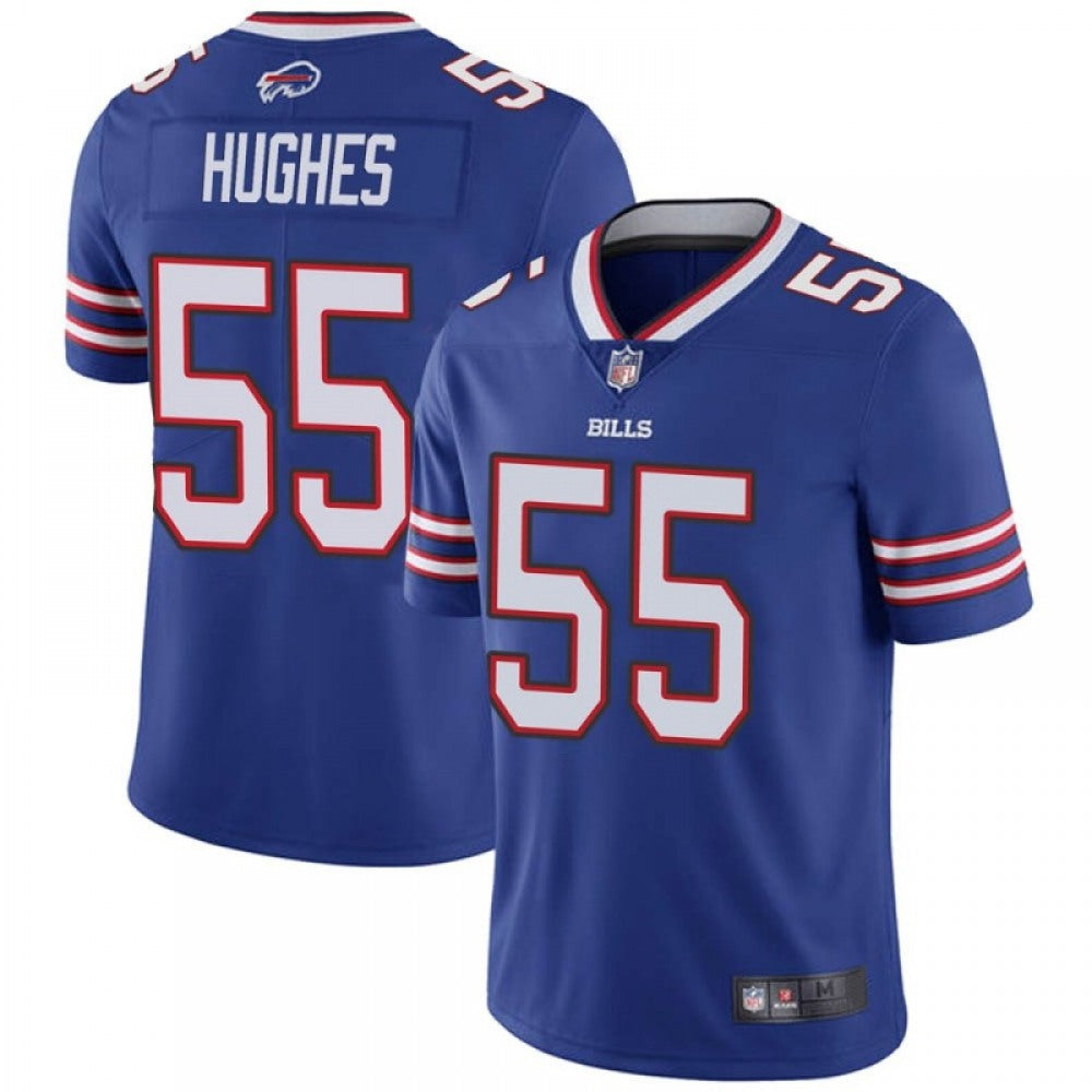 Men's Buffalo Bills #55 Jerry Hughes Blue Vapor Untouchable Limited Stitched Jersey 