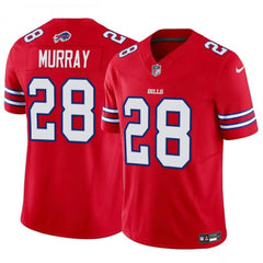 Men's Buffalo Bills #28 Latavius Murray Red 2023 F.U.S.E. Vapor Untouchable Limited Stitched Football Jersey 