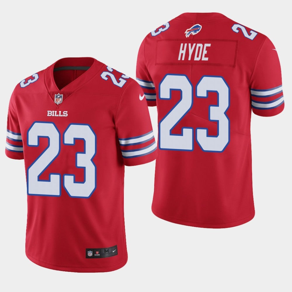 Men's Buffalo Bills #23 Micah Hyde Red Vapor Untouchable Limited Stitched NFL Jersey 