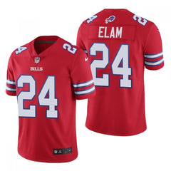 Men's Buffalo Bills #24 Kaiir Elam Red Vapor Untouchable Limited Stitched Jersey 