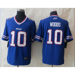 Bills #10 Robert Woods Royal Blue Team Color Men's Stitched NFL New Limited Jersey 