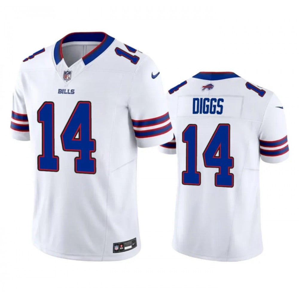 Men's Buffalo Bills #14 Stefon Diggs White 2023 F.U.S.E. Vapor Untouchable Limited Stitched Jersey 