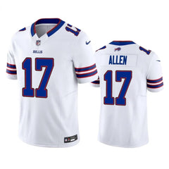 Men's Buffalo Bills #17 Josh Allen White 2023 F.U.S.E. Vapor Untouchable Limited Stitched Jersey 