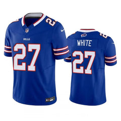Men's Buffalo Bills #27 Tre'Davious White Blue 2023 F.U.S.E. Vapor Untouchable Limited Stitched Jersey 