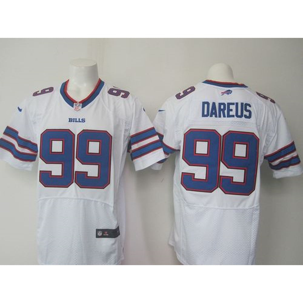 Bills #99 Marcell Dareus White Men's Stitched NFL Elite Jersey 