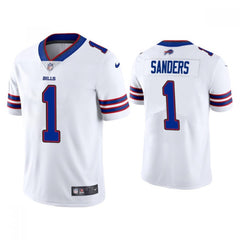 Men's Buffalo Bills #1 Emmanuel Sanders White Vapor Untouchable Limited Stitched Jersey 