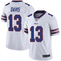 Men's Buffalo Bills #13 Gabriel Davis White Vapor Untouchable Limited Stitched Jersey 