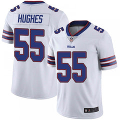 Men's Buffalo Bills #55 Jerry Hughes White Vapor Untouchable Limited Stitched Jersey 