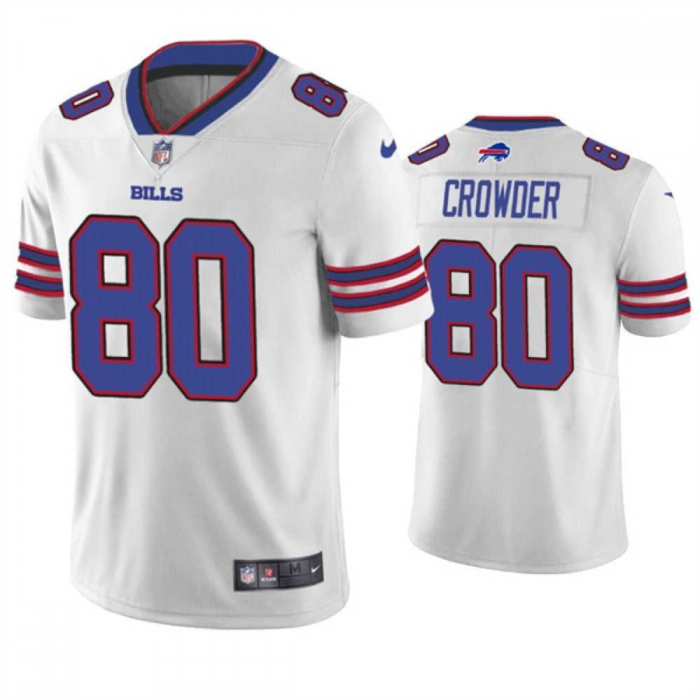 Men's Buffalo Bills #80 Jamison Crowder White Vapor Untouchable Limited Stitched Jersey 
