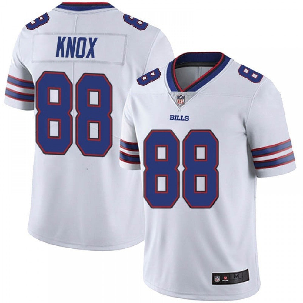 Men's Buffalo Bills #88 Dawson Knox White Vapor Untouchable Limited Stitched Jersey 