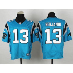 Panthers #13 Kelvin Benjamin Blue Alternate Men's Stitched NFL Elite Jersey 