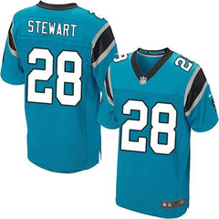 Panthers #28 Jonathan Stewart Blue Alternate Men's Stitched NFL Elite Jersey 