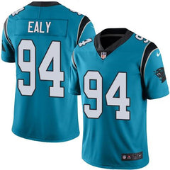 Panthers #94 Kony Ealy Blue Men's Stitched NFL Limited Rush Jersey 