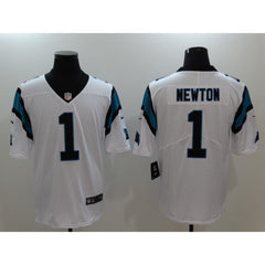 Men's Carolina Panthers #1 Cam Newton White Vapor Untouchable Player Limited Jersey 