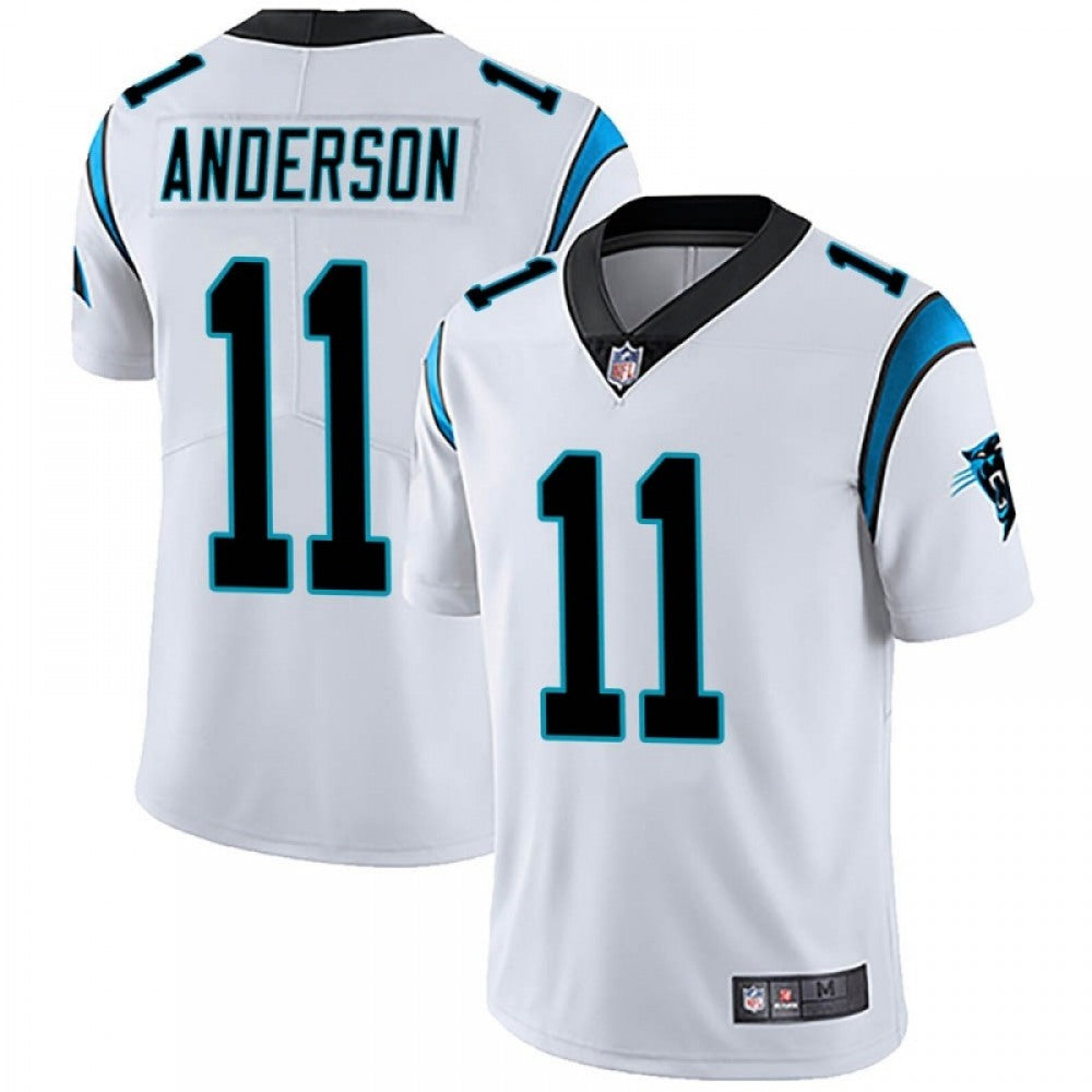 Men's Carolina Panthers #11 Robby Anderson White Vapor Untouchable Limited Stitched Jersey 