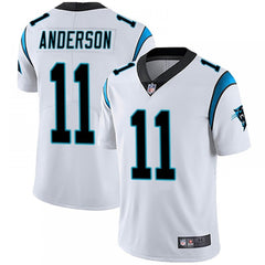 Men's Carolina Panthers #11 Robby Anderson White Vapor Untouchable Limited Stitched Jersey 