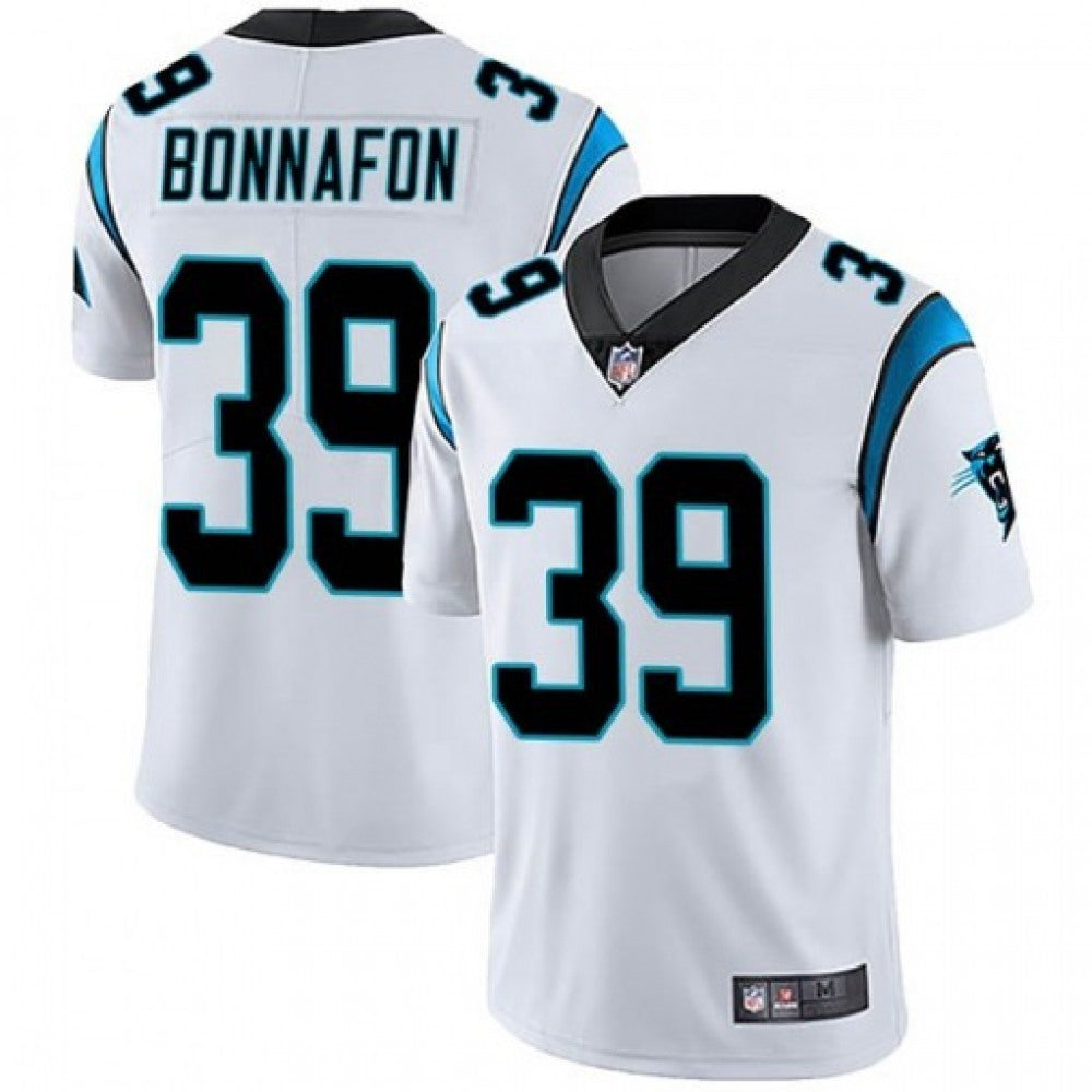 Men's Carolina Panthers #39 Reggie Bonnafon White Vapor Untouchable Limited Stitched Jersey 
