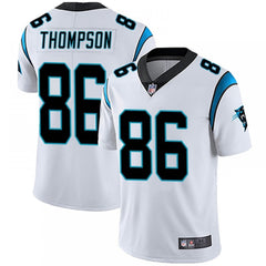Men's Carolina Panthers #86 Colin Thompson White Vapor Untouchable Limited Stitched Jersey 
