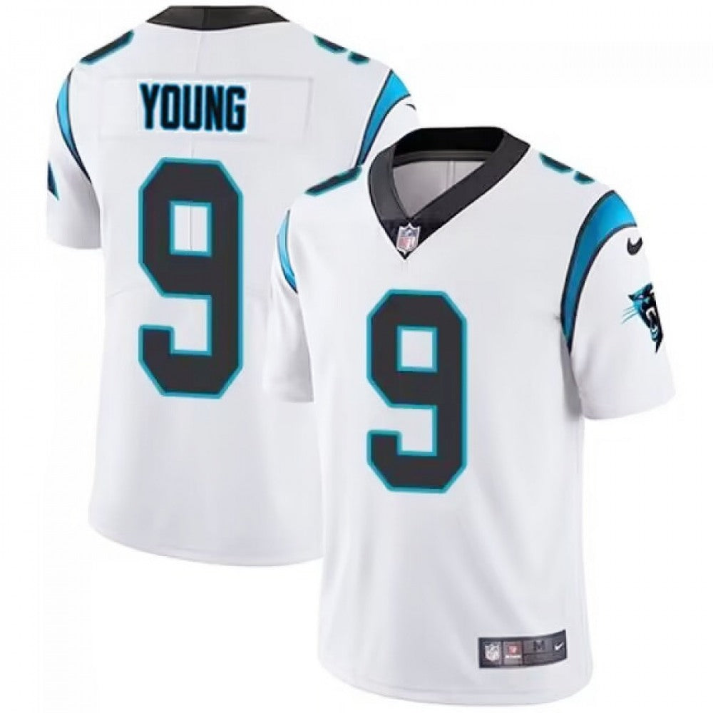 Men's Carolina Panthers #9 Bryce Young White 2023 Draft Vapor Untouchable Stitched Football Jersey 