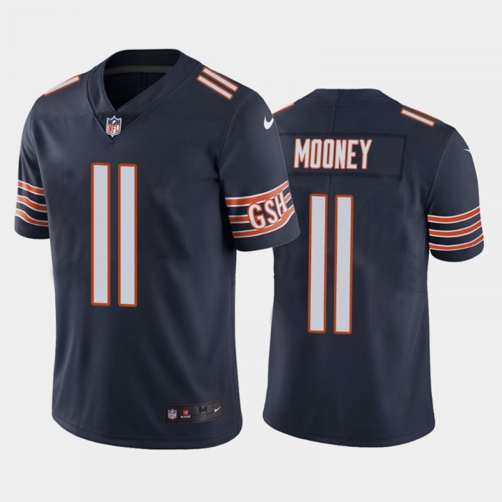 Men's Chicago Bears #11 Darnell Mooney Navy Vapor untouchable Limited Stitched Jersey 