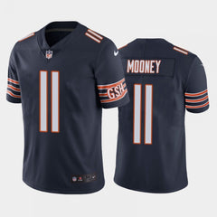 Men's Chicago Bears #11 Darnell Mooney Navy Vapor untouchable Limited Stitched Jersey 