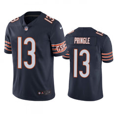 Men's Chicago Bears #13 Byron Pringle Navy Vapor untouchable Limited Stitched Football Jersey 