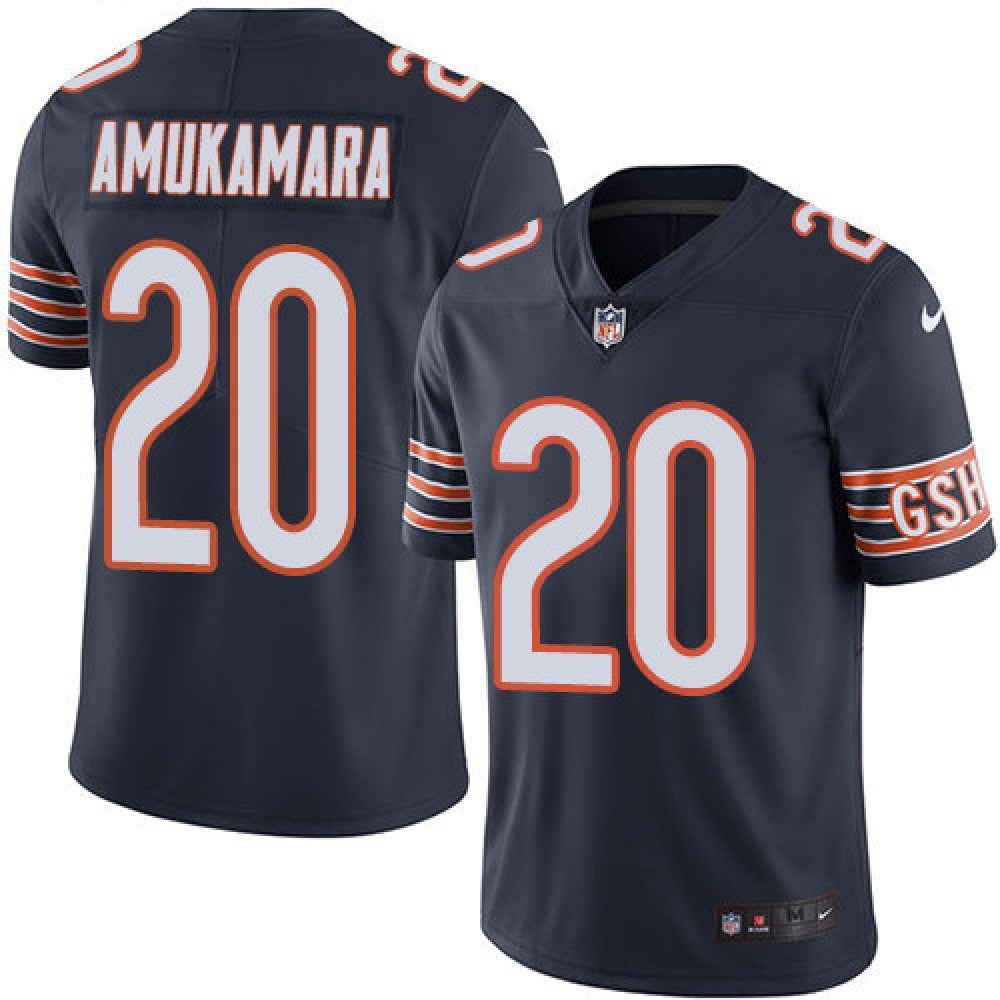 Men's Chicago Bears #20 Prince Amukamara Navy Blue Vapor Untouchable Limited Stitched NFL Jersey 