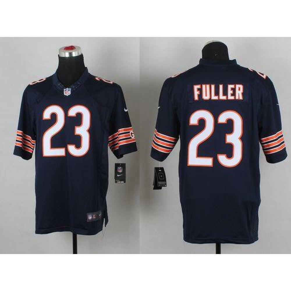 Bears #23 Kyle Fuller Navy Blue Team Color Men's Stitched NFL Limited Jersey 