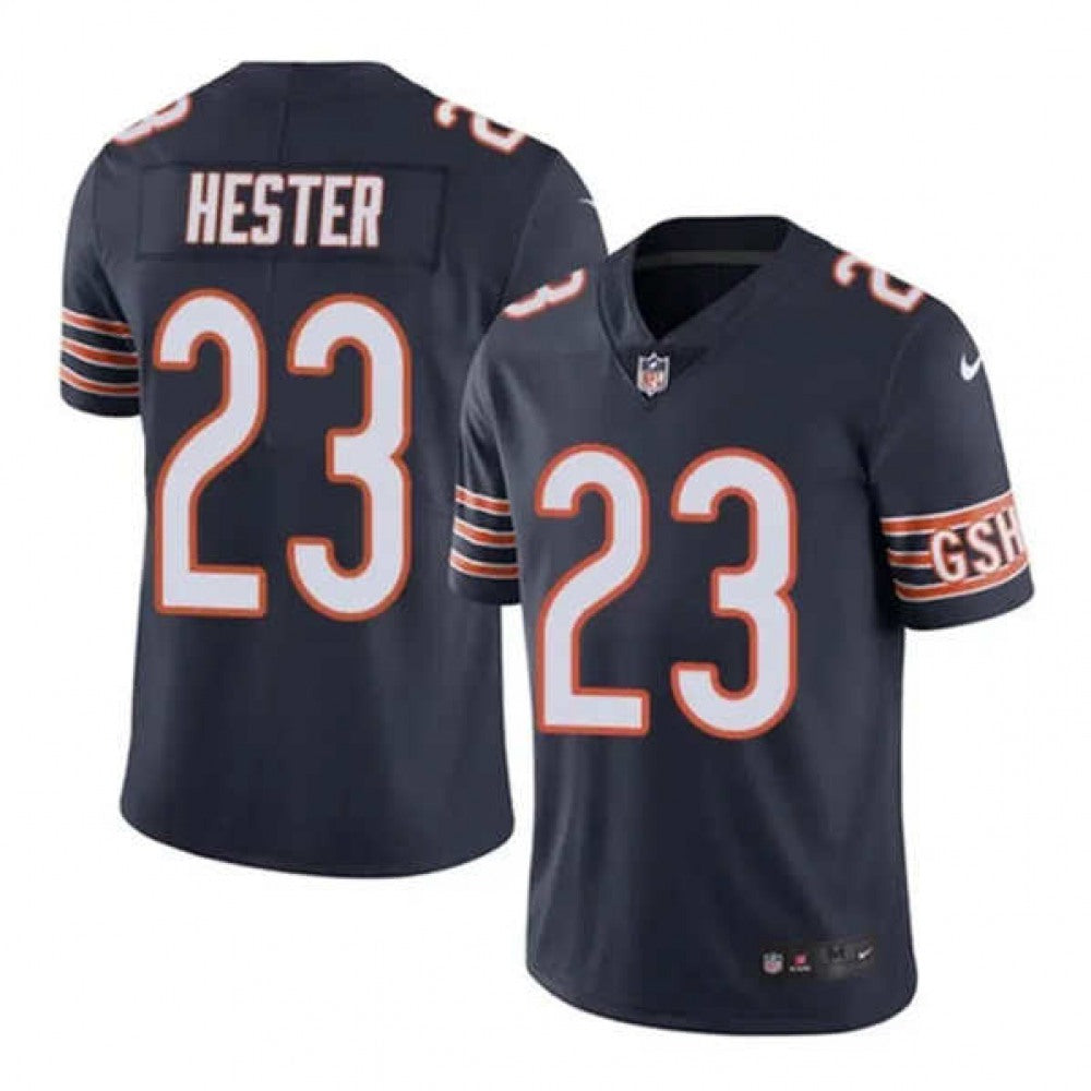 Men's Chicago Bears #23 Devin Hester Navy Vapor untouchable Limited Stitched NFL Jersey 