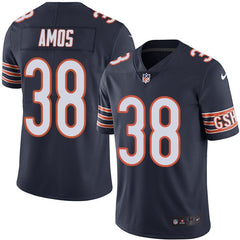Men's Chicago Bears #38 Adrian Amos Navy Blue Vapor Untouchable Limited Stitched NFL Jersey 