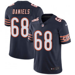 Men's Chicago Bears #68 James Daniels Navy Blue Vapor Untouchable Limited Stitched NFL Jersey 