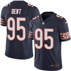 Bears #95 Richard Dent Navy Blue Men's Stitched NFL Limited Rush Jersey 