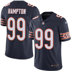 Bears #99 Dan Hampton Navy Blue Men's Stitched NFL Limited Rush Jersey 