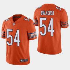 Men's Chicago Bears #54 Brian Urlacher Orange Vapor untouchable Limited Stitched Jersey 