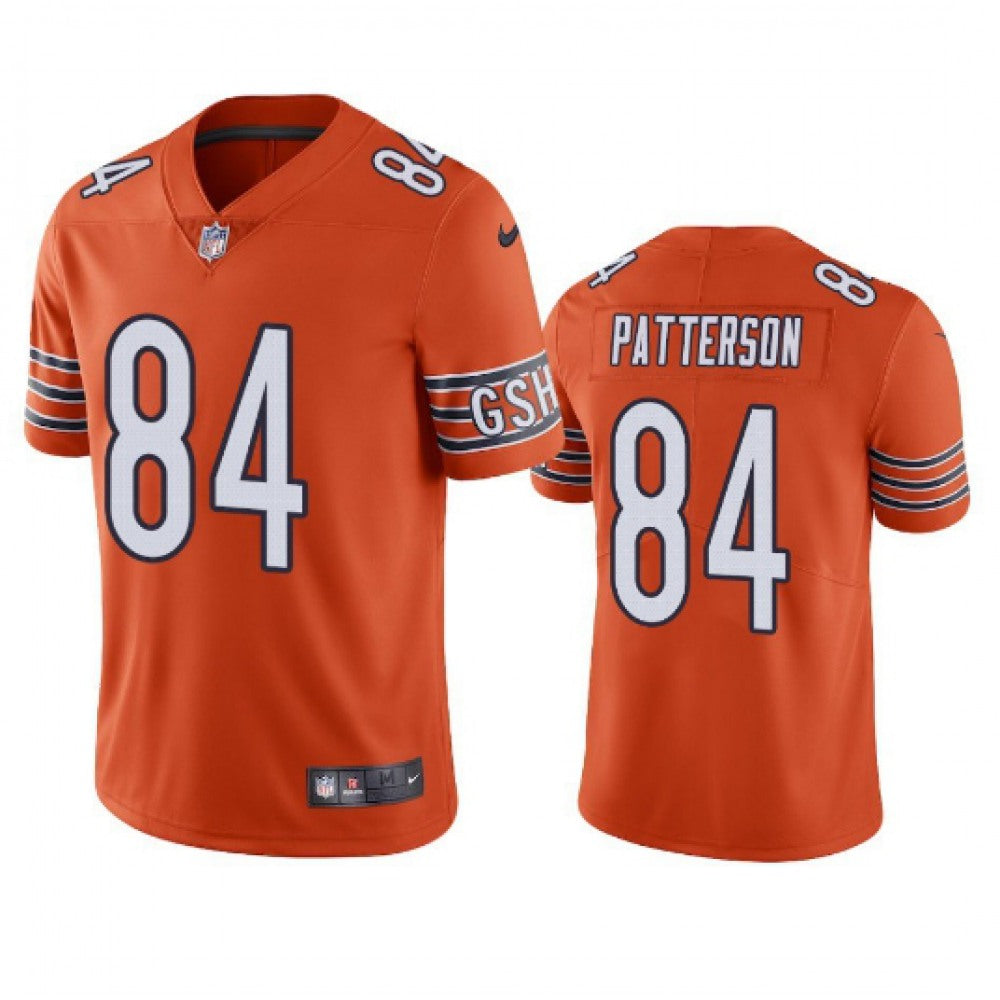 Men's Chicago Bears #84 Cordarrelle Patterson Orange Vapor Untouchable Limited Stitched NFL Jersey 