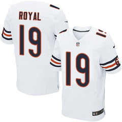Bears #19 Eddie Royal White Men's Stitched NFL Elite Jersey 
