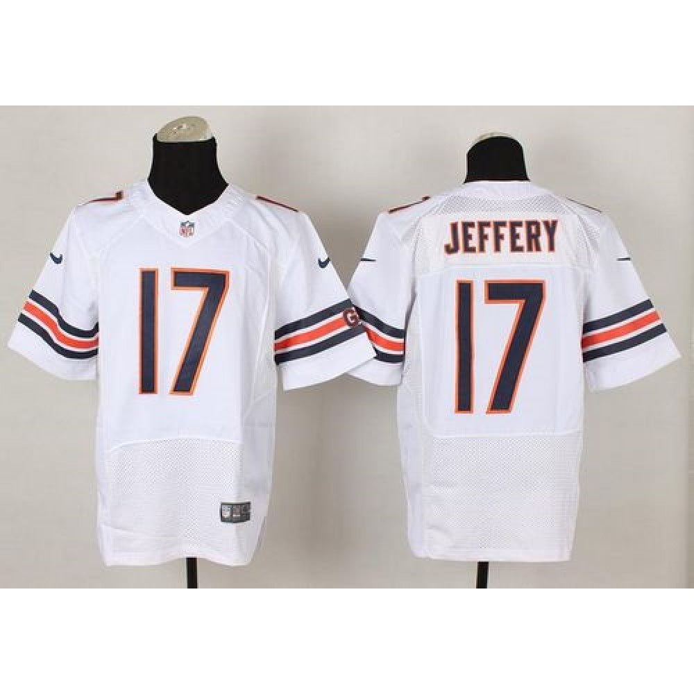 Bears #17 Alshon Jeffery White Men's Stitched NFL Elite Jersey 