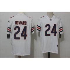 Men's Chicago Bears #24 Jordan Howard White Stitched NFL Vapor Untouchable Limited Jersey 