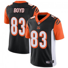 Men's Cincinnati Bengals #83 Tyler Boyd Black Vapor Untouchable Limited Stitched Jersey 