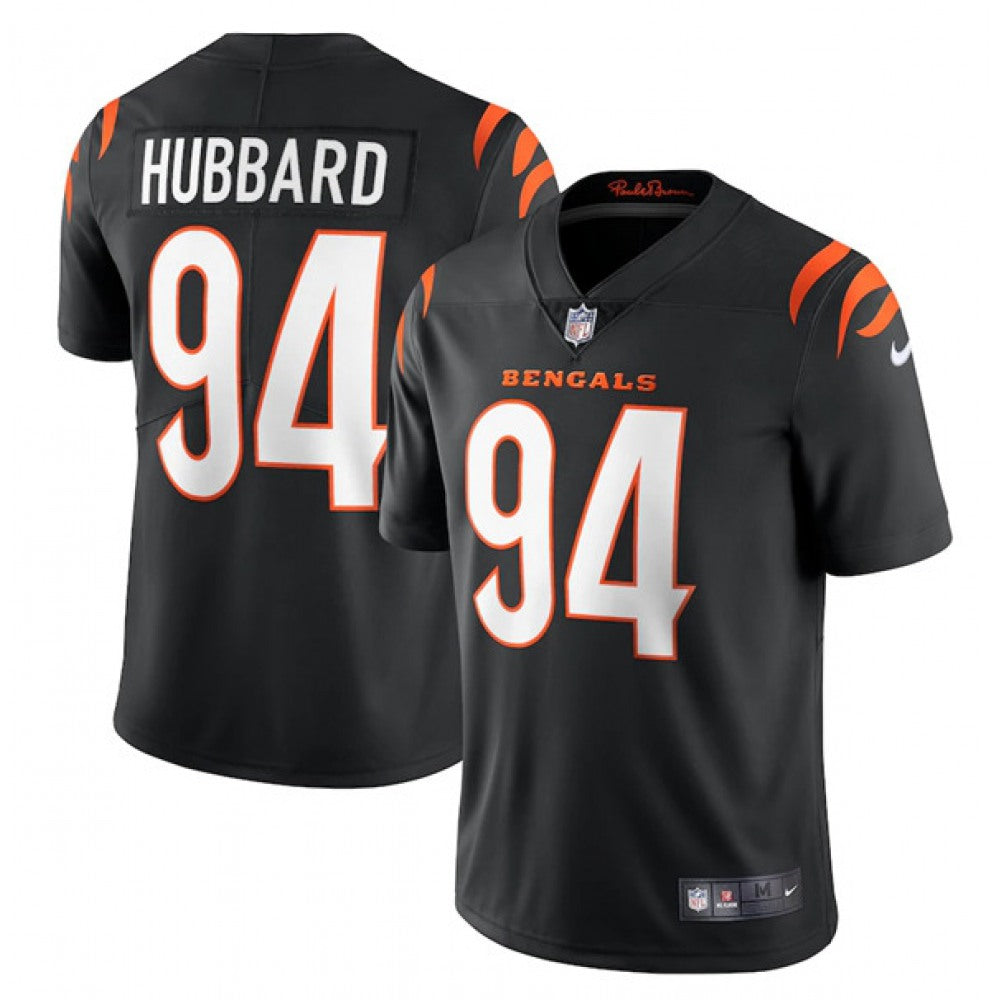 Men's Cincinnati Bengals #94 Sam Hubbard 2021 Black Vapor Untouchable Limited Stitched Jersey 
