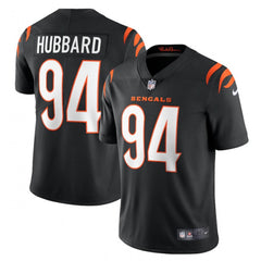 Men's Cincinnati Bengals #94 Sam Hubbard 2021 Black Vapor Untouchable Limited Stitched Jersey 