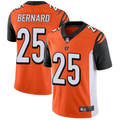 Men's Cincinnati Bengals #25 Giovani Bernard Orange Vapor Untouchable Limited Stitched Jersey 